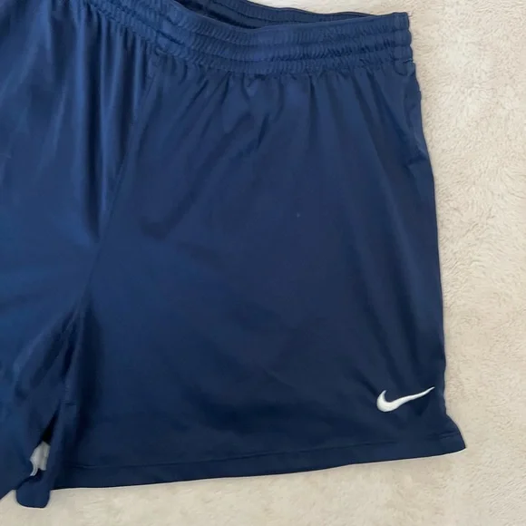 Nike blue shorts size large women’s - Picture 3 of 5